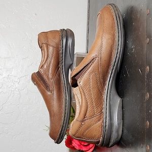 FLORSHIEM Leather ELASTIC Side Gore Slip On Shoe Men's 8.5M